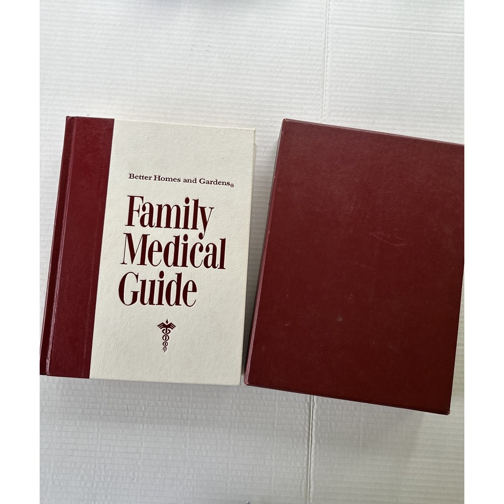 Better Homes And Gardens Family Medical Guide Hardcover Book Protective Holder